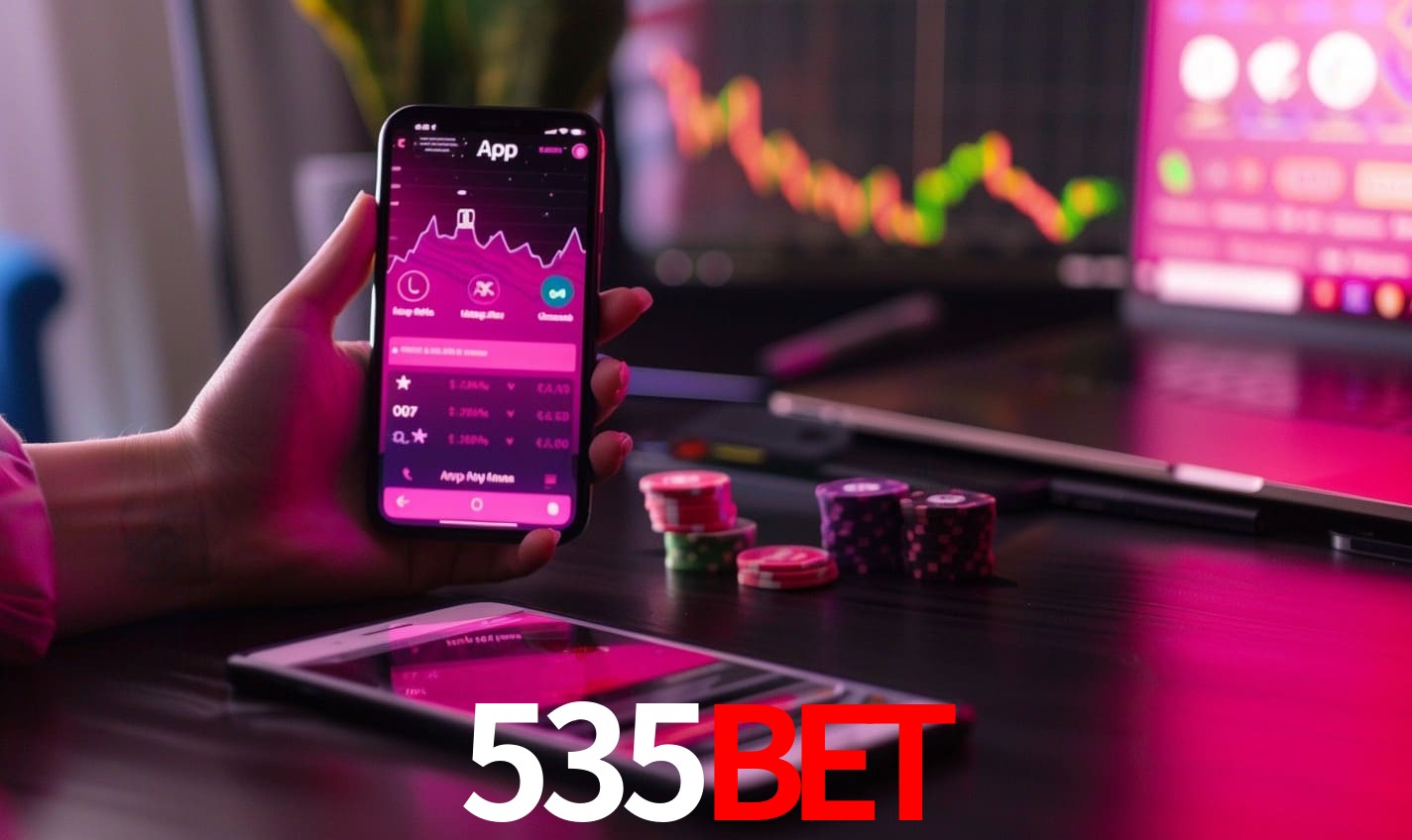 Recursos Exclusivos do App 535BET - Modo Offline, Login Biométrico
